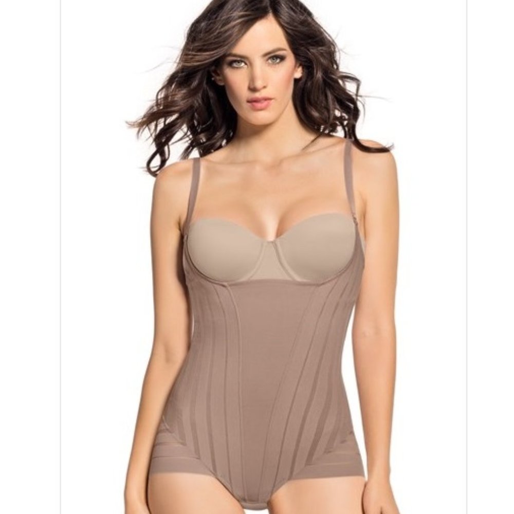 Leonisa Firm Control Bodysuit Shaper -Brown